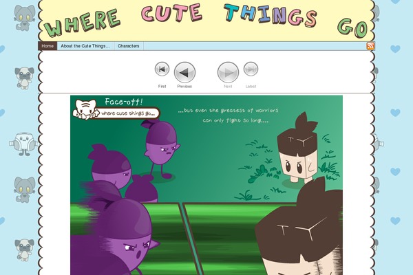 ComicPress theme site design template sample