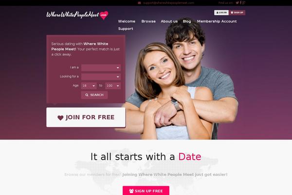 wherewhitepeoplemeet.com site used Sweetdate Child