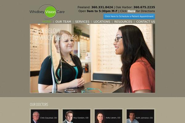whidbeyvisioncare.com site used Theme1899
