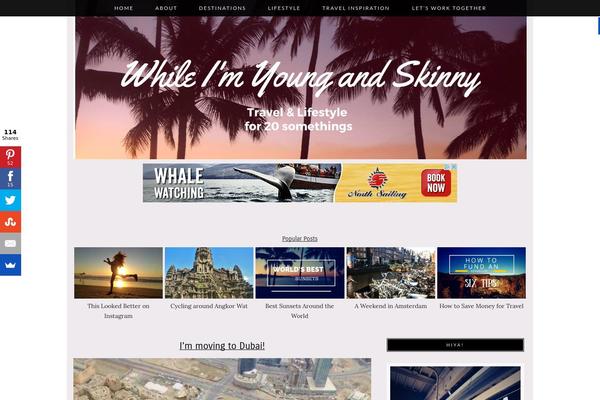 whileimyoungandskinny.com site used While-im-young