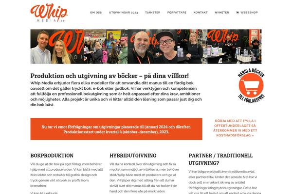 whipmedia.se site used Whip