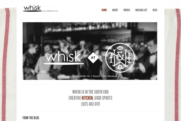 whiskboston.com site used Purity