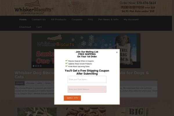 whiskerdogbiscuits.com site used Whisker-biscuits-2015