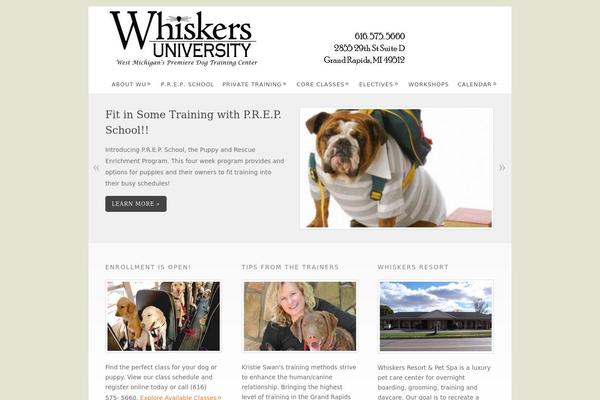 whiskersuniversity.com site used Dandelion