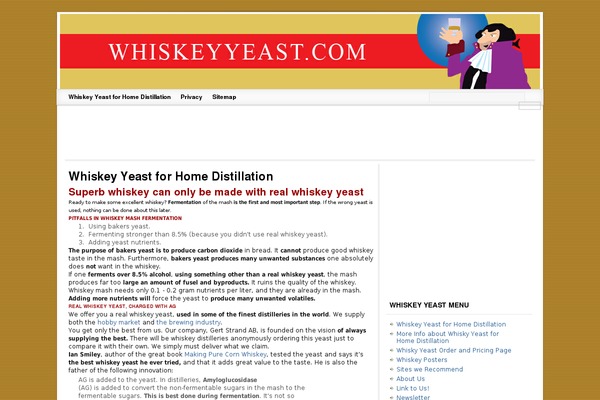 whiskeyyeast.com site used Mh-magazine5745747