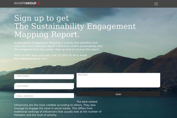 Whispr-Group WordPress theme, websites list used Whispr-Group theme Whispr-Group theme websites examples