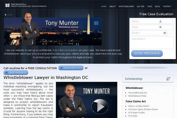 whistleblower-quitam-attorney.net site used Criminallawdc