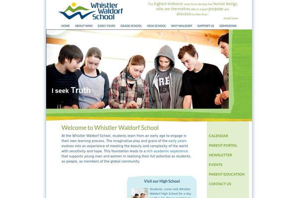 Wws theme site design template sample