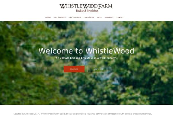 whistlewood.com site used Ambition