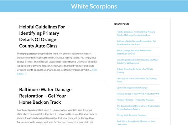 white-scorpions.net site used Trope