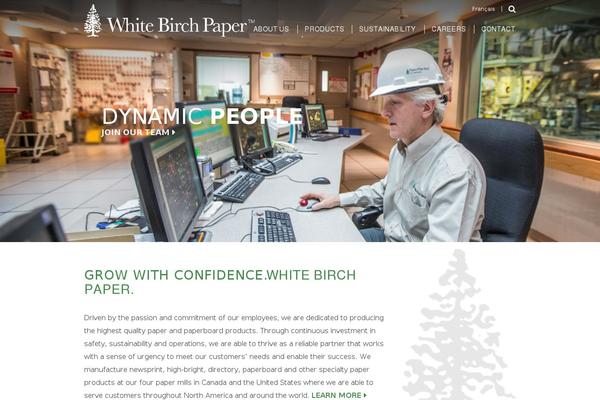 whitebirchpaper.com site used Wbp
