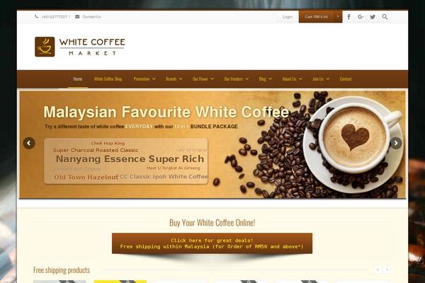 whitecoffeemarket.com site used Webbvision-ad