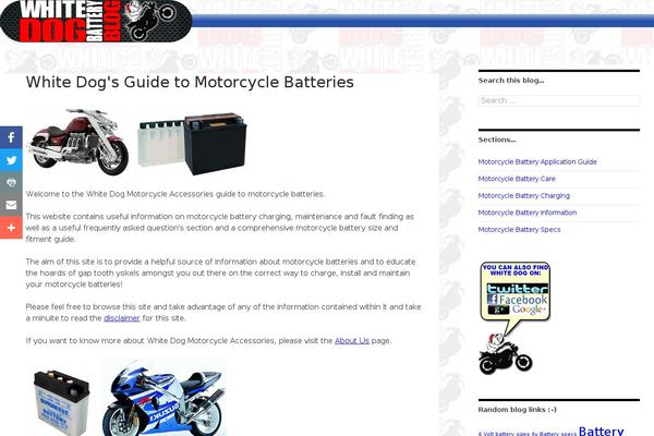 whitedogbatteries.com site used Wdbatresponsive