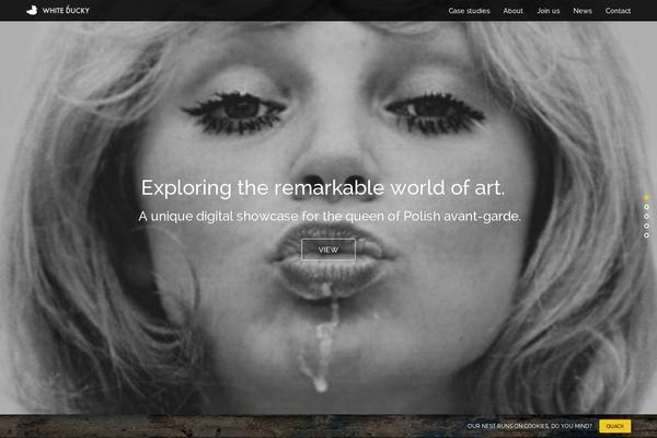 whiteducky theme websites examples