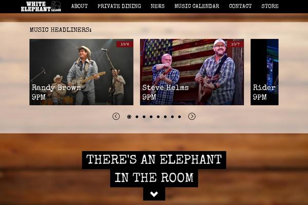 whiteelephant theme websites examples