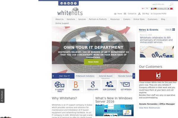 whitehatsme.com site used Whitehats
