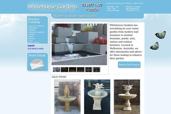 Whiteboard theme site design template sample