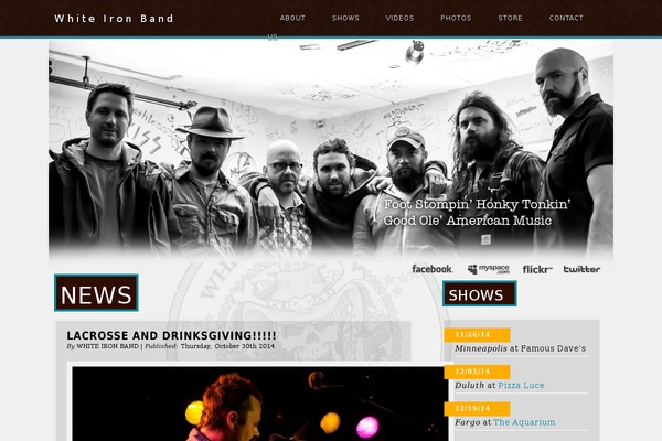 Site using GigPress plugin