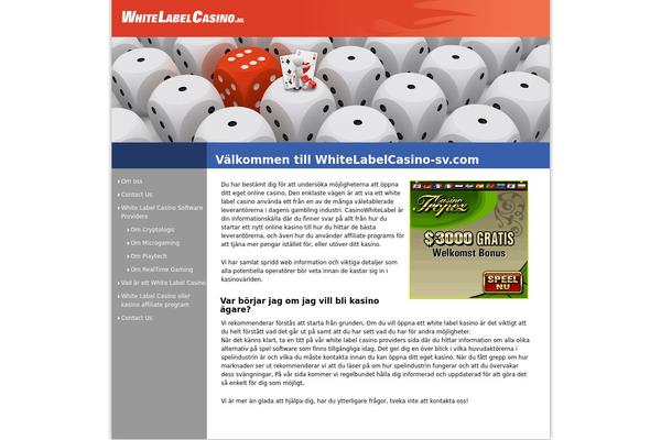 whitelabelcasino-sv.com site used Casinowhitelabel