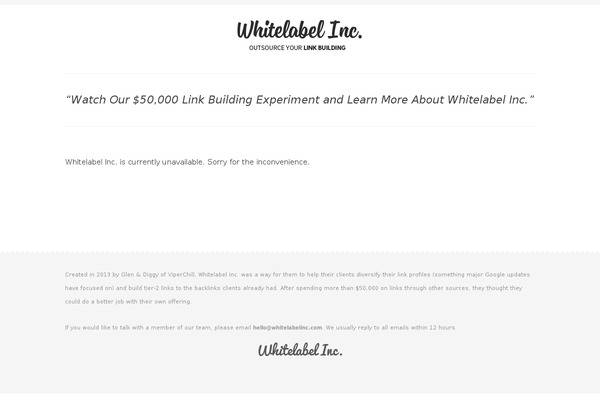 whitelabelinc.com site used Classica