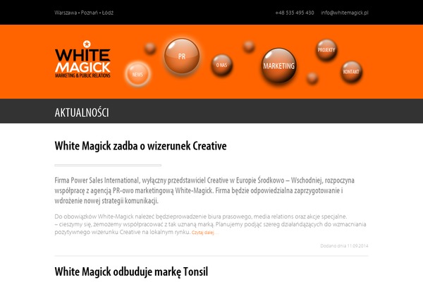 whitemagick.pl site used Whitemagick_new