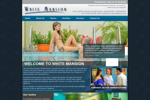 whitemansion.com site used Wm-theme