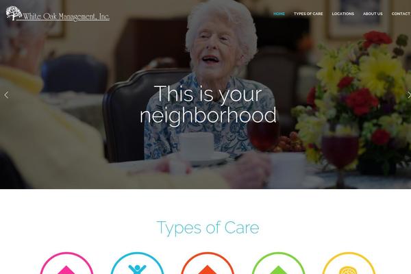 Twenty Fifteen theme site design template sample