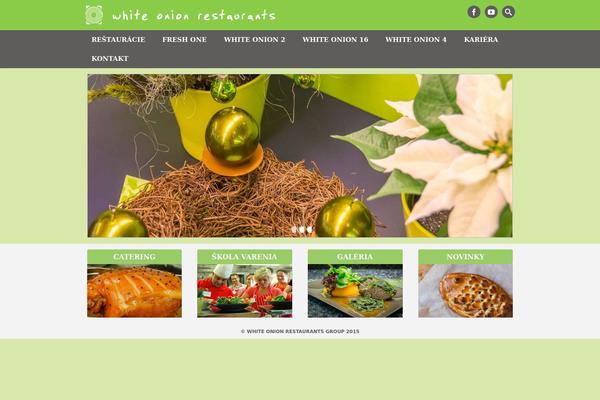 Risotto theme site design template sample