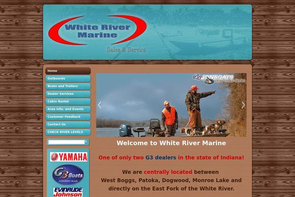 whiterivermarine.com site used Wrm