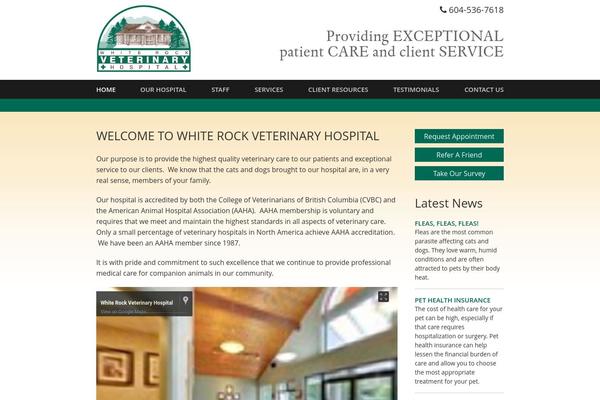 whiterockvet.net site used Whiterock-vet