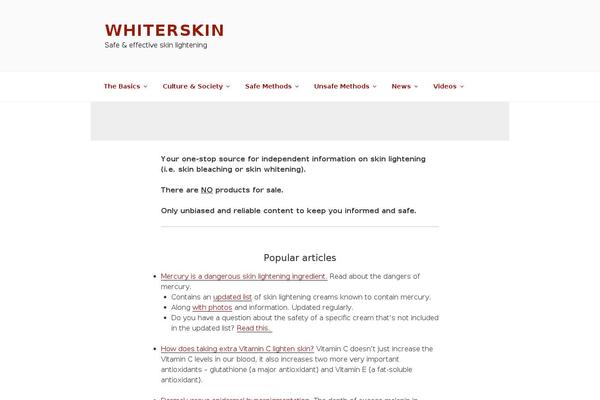 whiterskin.info site used Minimal-grid-child