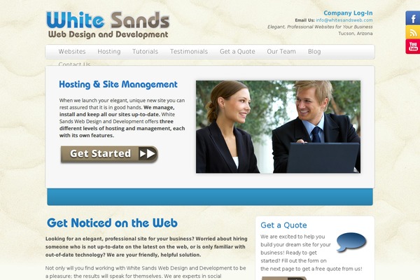 whitesandsweb.com site used Whitesands
