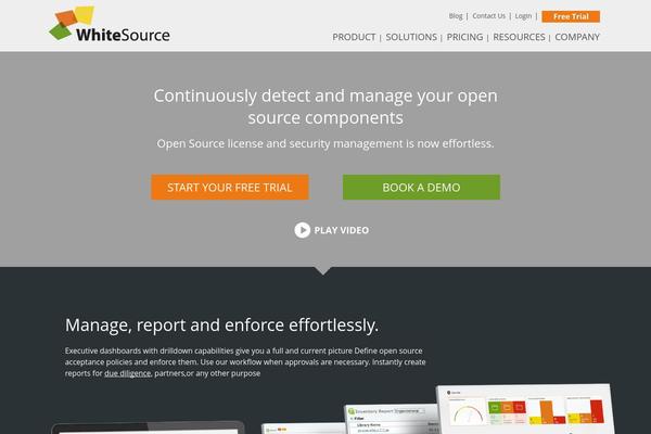 whitesourcesoftware.com site used Airfleet