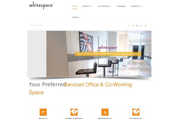 whitespaceinternational.com site used Bigger