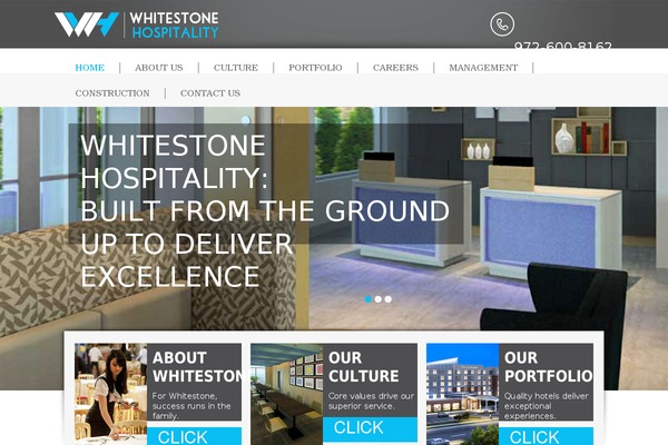 whitestonehm.com site used Whitestonehospitality