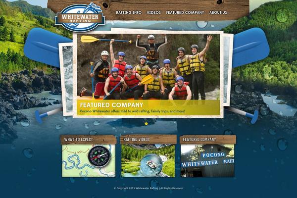whitewaterrafting.com site used Whitewater