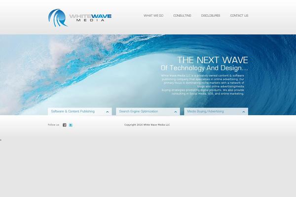 whitewavemedia theme websites examples