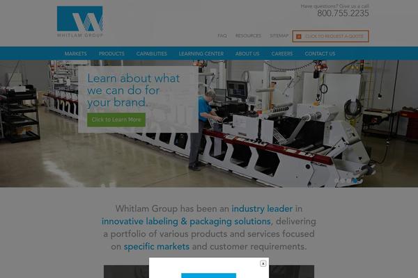 whitlam.com site used Whitlam