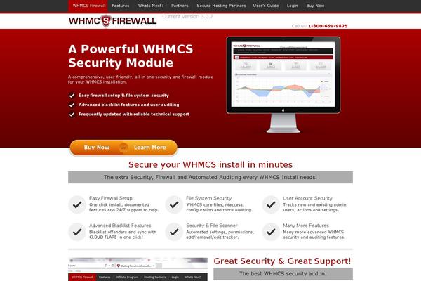 whmcsfirewall.com site used Whmcsfirewall