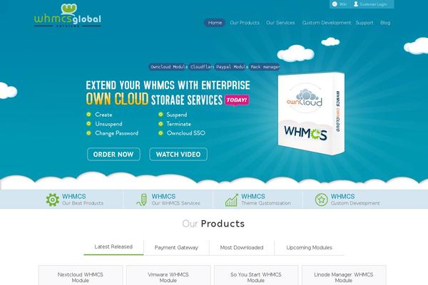 whmcsglobalservices.com site used Whmcs
