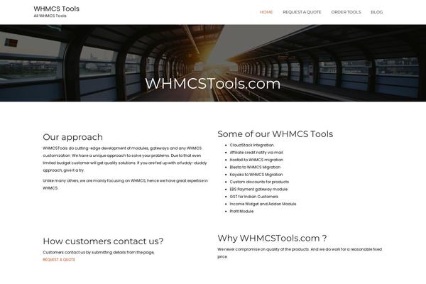 whmcstools.com site used Bizwhoop