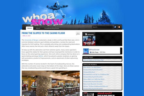 whoasnow.com site used Whoasnow