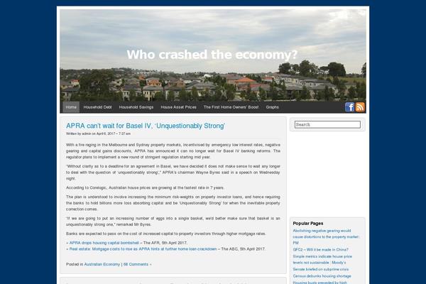 whocrashedtheeconomy theme websites examples