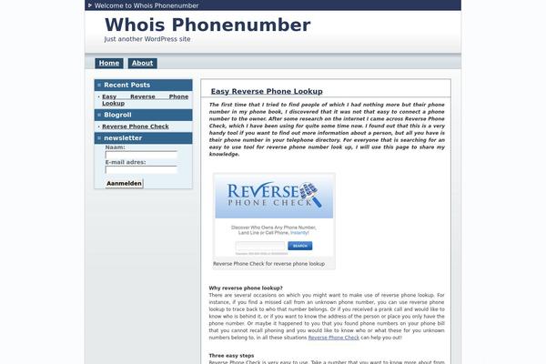 whois-phonenumber.com site used StarOcean
