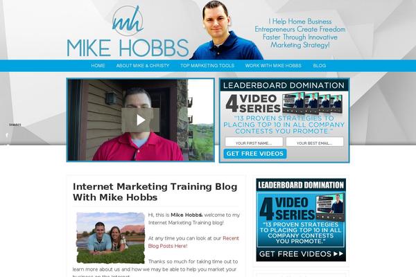 whoismikehobbs.com site used Mike-hobbs-theme