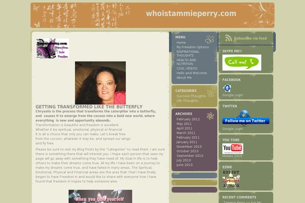 whoistammieperry.com site used page-style