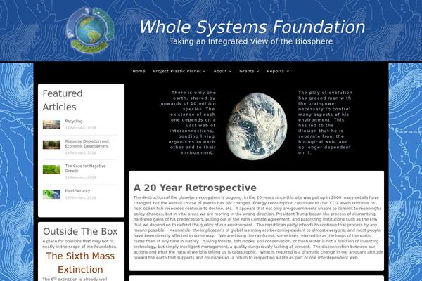 whole-systems.org site used Consultix