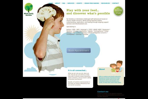 wholefamilynutrition.ca site used Wholefamilynutrition