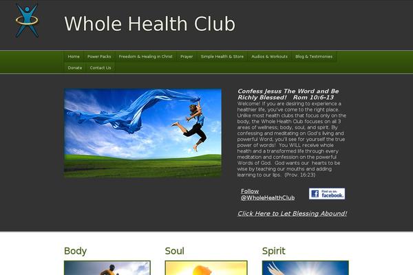 wholehealthclub.org site used Builder-expansion