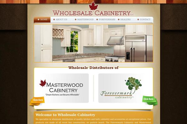 wholesalecabinetryllc.com site used Wholesale